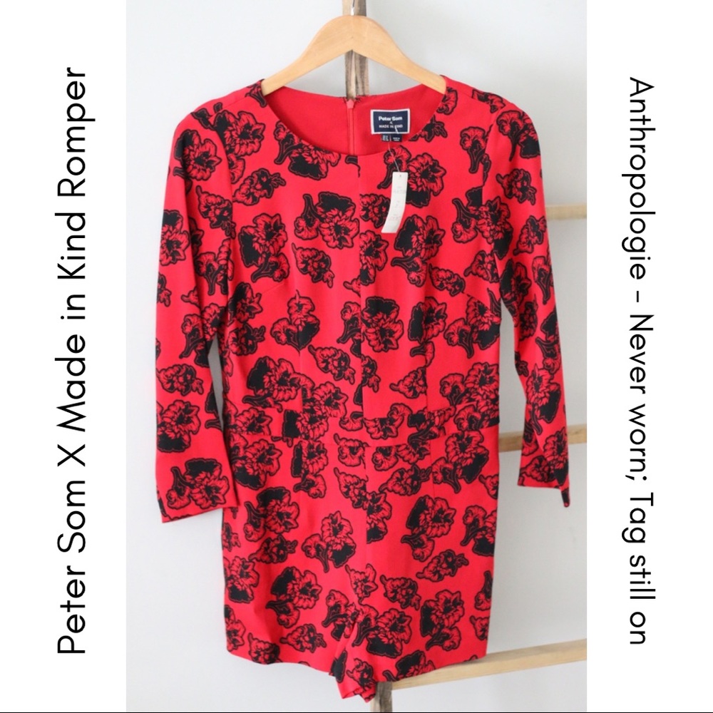 Peter Som X Made in Kind Romper from Anthropologie